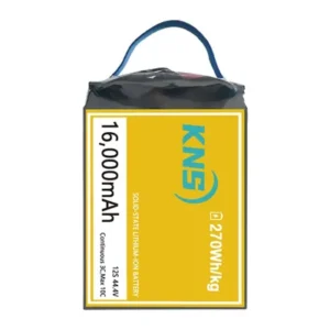 Kns-270wh-Kg-12s-44-4-16000mAh-Semi-Solid-State-Lithium-Ion-Li-ion-Ua-Drone-Battery-for-Aircraft.webp 16000mAh 12S Solid State Li-ion Battery