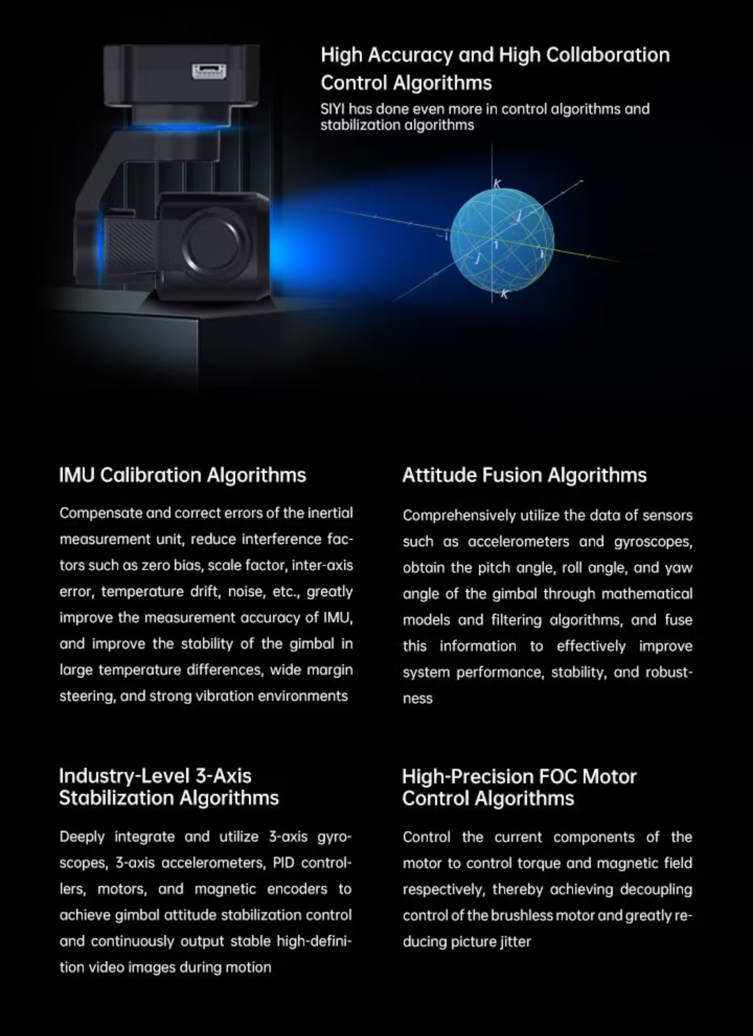 Siyi A8 Mini 4K Ai 8MP Ultra HD 6X Digital Zoom Gimbal Camera with DVR 1/1.7 Inch Sony Sensor - Image 6